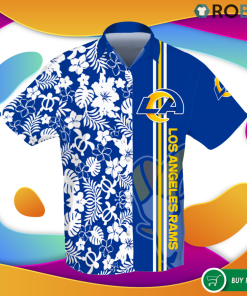 Los Angeles Rams 3d Hawaiian Shirt – Button Up T Shirt