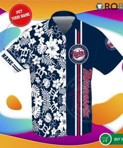 Minnesota Twins Personalized 3d Printed Hawaiian Shirt