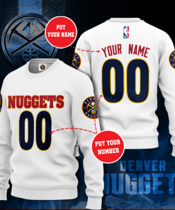 Nba Denver Nuggets Team Personalized All Over Print Sweater