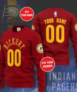 Nba Indiana Pacers Team Personalized All Over Print Sweater