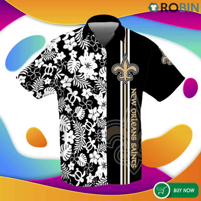 New Orleans Saints 3d Hawaiian Shirt – Button Up T Shirt