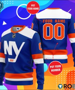 New York Islanders Ice Hockey Personalized All Over Print Sweater New York Islanders Ice Hockey Personalized All Over Print Sweater