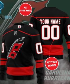 Nhl Carolina Hurricanes Personalized 3D Full Printed Sweater Nhl Carolina Hurricanes Personalized 3D Full Printed Sweater