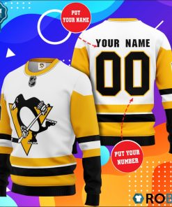 Nhl Pittsburgh Penguins Personalized All Over Print Sweater