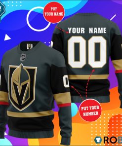 Nhl Vegas Golden Knights Personalized All Over Print Sweater Nhl Vegas Golden Knights Personalized All Over Print Sweater