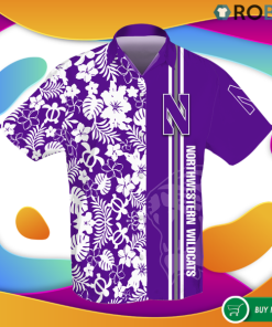 Northwestern Wildcats 3d Hawaiian Shirt – Button Up T Shirt Northwestern Wildcats 3d Hawaiian Shirt – Button Up T Shirt