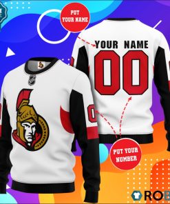 Ottawa Senators Hockey Team Personalized All Over Print Sweater Ottawa Senators Hockey Team Personalized All Over Print Sweater
