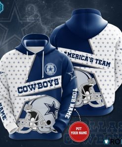 Personalized Dallas Cowboys America’s Team 3D Print Hoodie