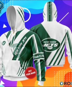 Personalized New York Jets All Over Printed Hoodie and Zip Up