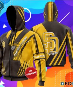 Personalized San Diego Padres Friar Faithful All Over Printed Hoodie and Zip Up Personalized San Diego Padres Friar Faithful All Over Printed Hoodie and Zip Up