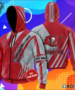 Personalized Tampa Bay Buccaneers Fire The Cannons All Over Printed Hoodie and Zip Up Personalized Tampa Bay Buccaneers Fire The Cannons All Over Printed Hoodie and Zip Up