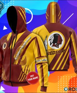 Personalized Washington Redskins Go Hogs All Over Printed Hoodie and Zip Up