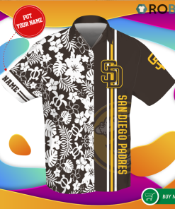 San Diego Padres Personalized 3d Printed Hawaiian Shirt San Diego Padres Personalized 3d Printed Hawaiian Shirt