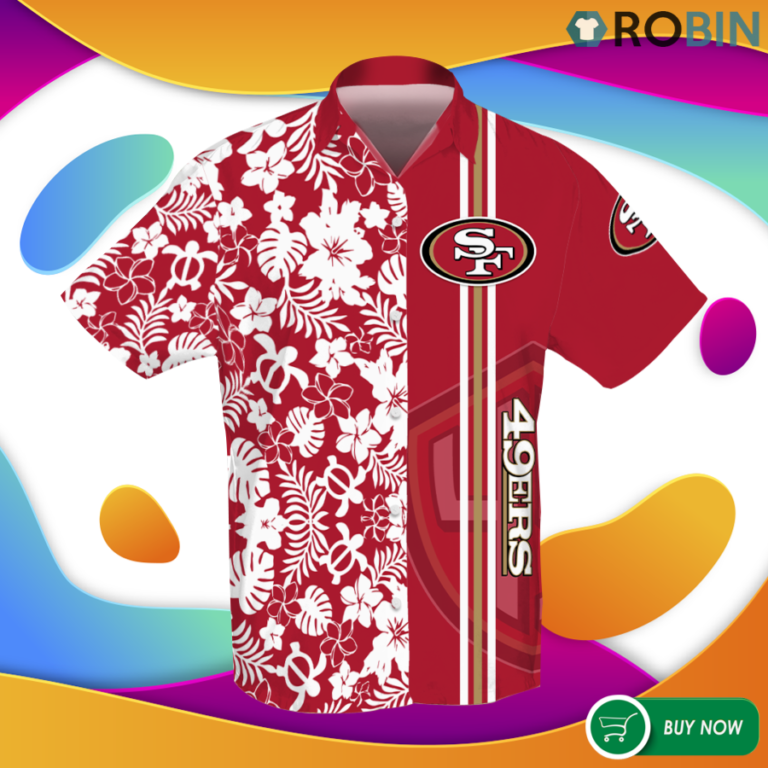 San Francisco 49ers 3d Hawaiian Shirt – Button Up T Shirt