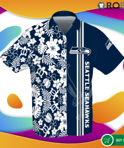 Seattle Seahawks 3d Hawaiian Shirt – Button Up T Shirt
