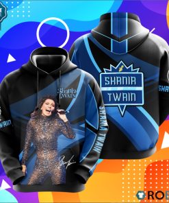 Shania Twain Signature 3D Print Hoodie Shania Twain Signature 3D Print Hoodie