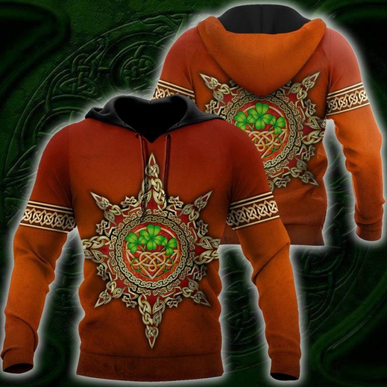 St.patrick Celtic Knot 3d Hoodie, T-shirt