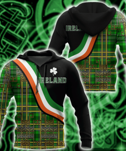 St.patrick Ireland 3d Hoodie, T-shirt