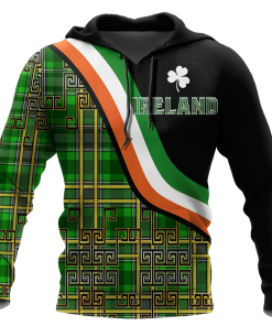 St.patrick Ireland 3d Hoodie, T-shirt St.patrick Ireland 3d Hoodie, T-shirt