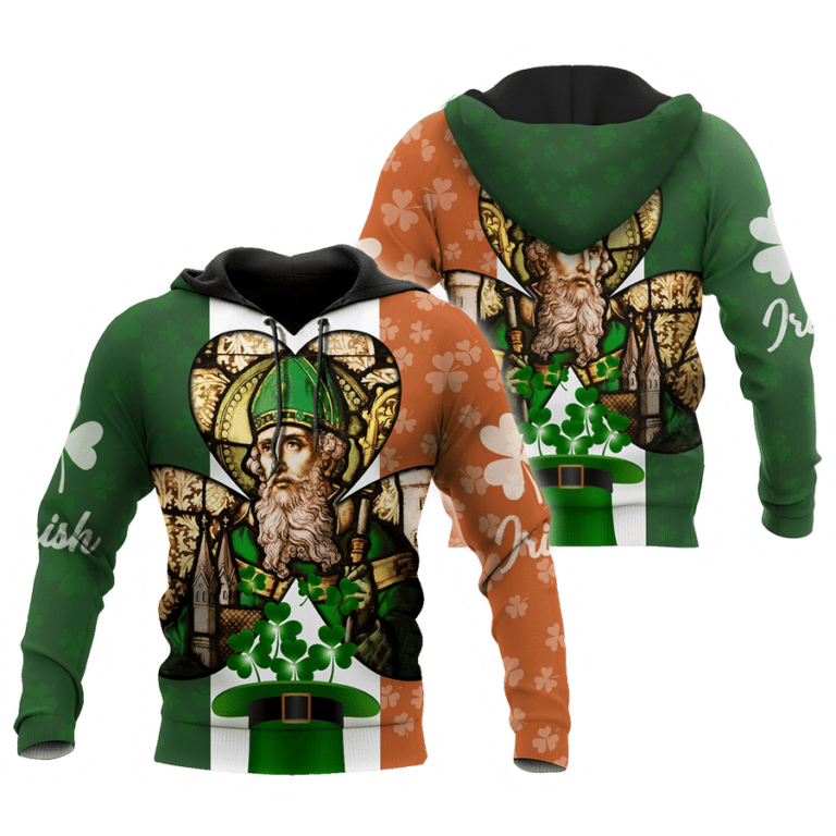 St.patrick Irish 3d Hoodie, T-shirt