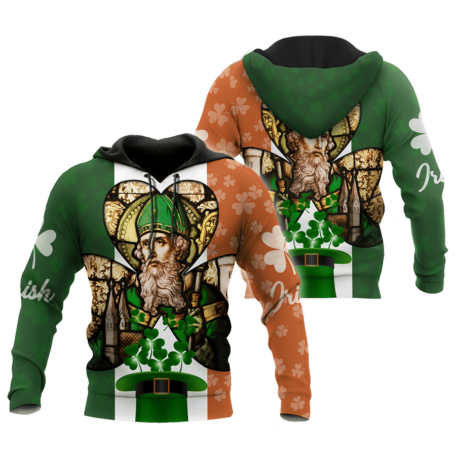 St.patrick Irish 3d Hoodie, T-shirt - RobinPlaceFabrics