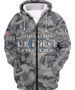 US Marine Corps Veteran Camouflage 3d Hoodie, T-shirt MC3101