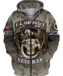 Us Air Force Veteran Bald Eagle Camouflage 3d Hoodie, T-shirt AM3101