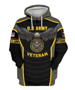 Us Army Bald Eagle 3d Hoodie, T-shirt