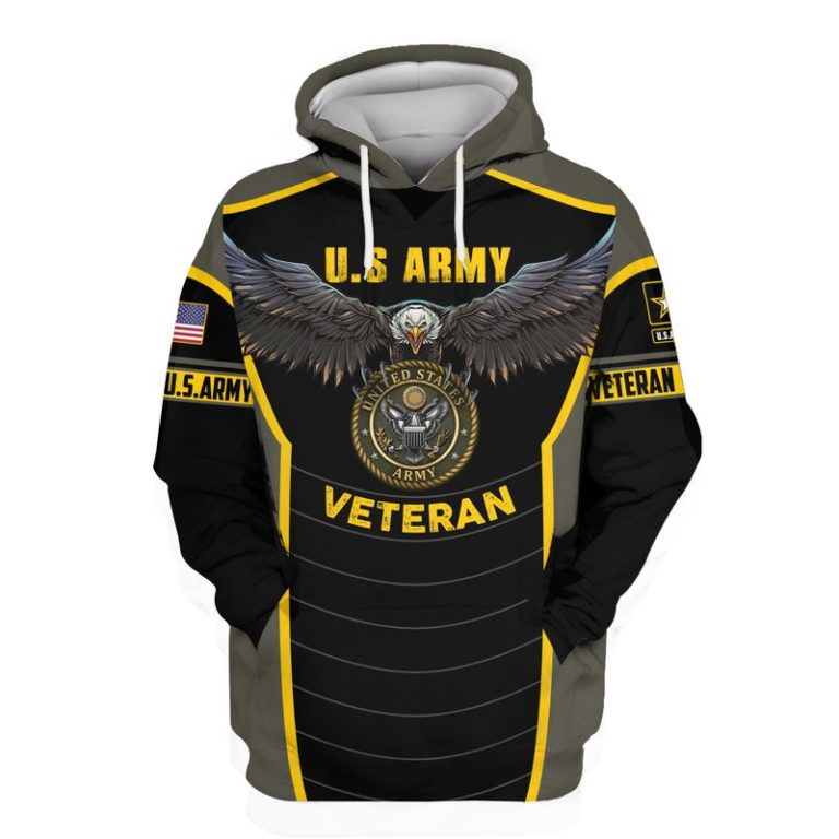 Us Army Bald Eagle 3d Hoodie, T-shirt USARM3112190241