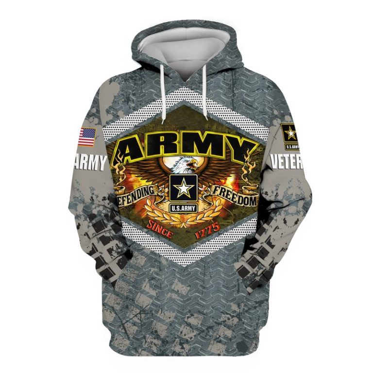 Us Army Bald Eagle Freedom Since 1775 3d Hoodie, T-shirt