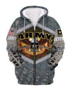 Us Army Bald Eagle Freedom Since 1775 3d Hoodie, T-shirt