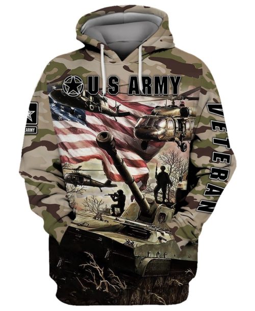 Us Army Soldier Camouflage 3d Hoodie, T-shirt USAR311219025 ...