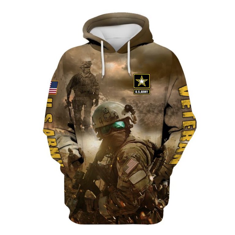 Us Army Veteran Soldier 3d Hoodie, T-shirt AM3101