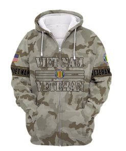 Viet Nam Veteran Camouflage 3D Hoodie, T-shirt AM0102 Viet Nam Veteran Camouflage 3D Hoodie, T-shirt AM0102