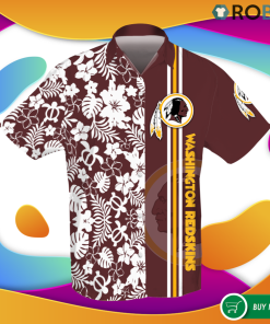 Washington Redskins 3d Hawaiian Shirt – Button Up T Shirt