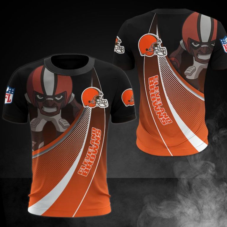 Cleveland Browns Rush Zone 3D Print Hoodie, T Shirt, Polo
