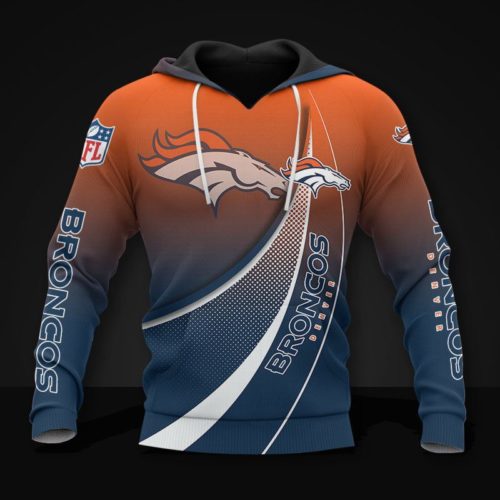 Denver Broncos 3D Print Hoodie, T Shirt, Bomber | RobinPlaceFabrics ...