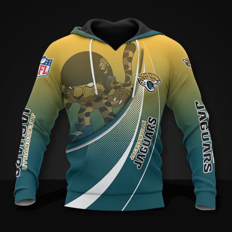 Jacksonville Jaguars Rush Zone 3D Print Hoodie, T Shirt, Bomber