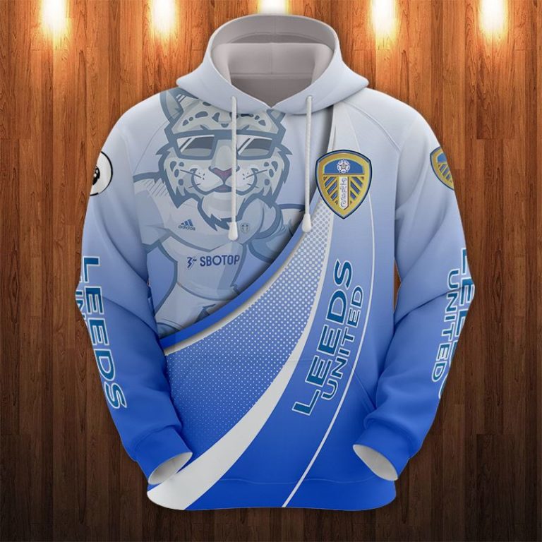 Leeds United FC Lucas Leopard 3D Print Hoodie, T Shirt, Bomber