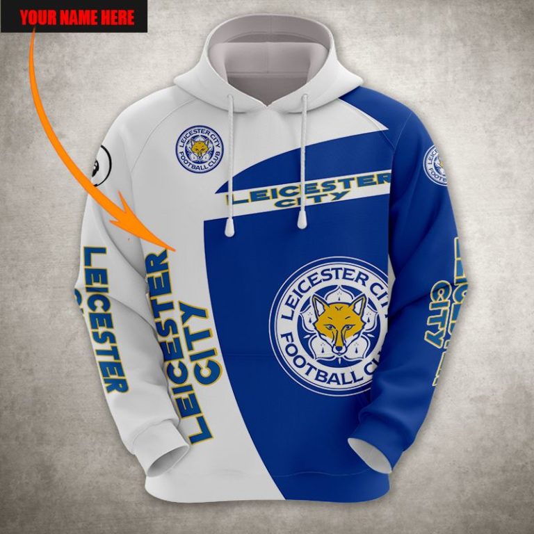 Leicester City Personalized 3D Print Hoodie, T Shirt, Bomber