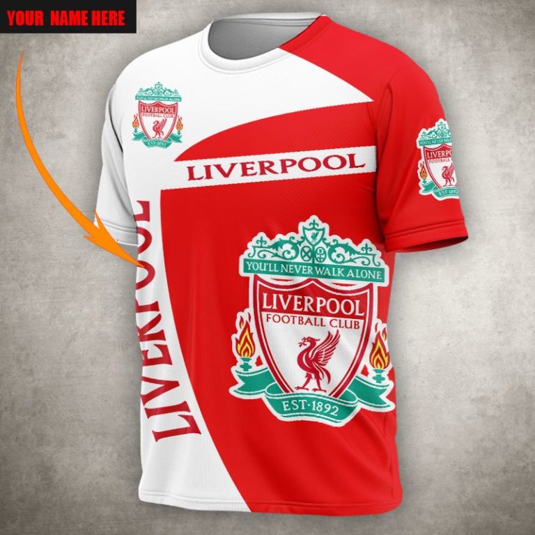 Liverpool FC Personalized AOP Hoodie, T Shirt, Bomber