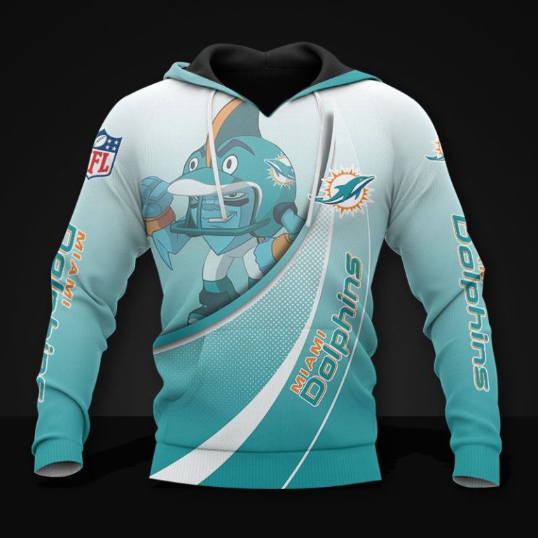 NFL Miami Dolphins Rush Zone 3D Print Hoodie, T Shirt, Bomber