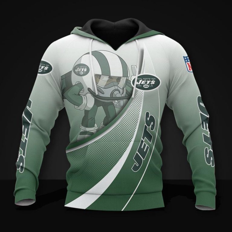 NFL New York Jets Rush Zone 3D Print Hoodie, T Shirt, Bomber