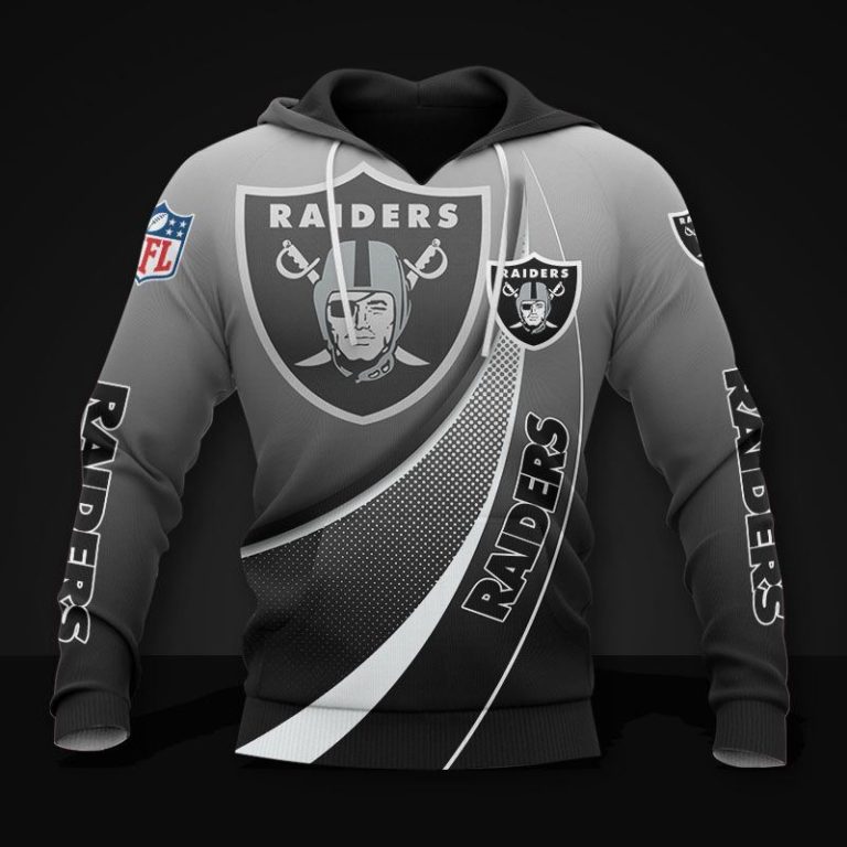 Oakland Raiders 3D Print Hoodie, T Shirt, Bomber