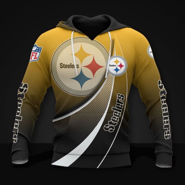 Pittsburgh Steelers Football 3D Print Hoodie, T Shirt, Bomber