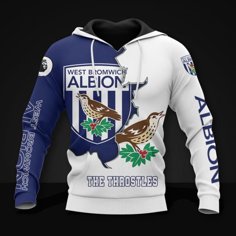 West Bromwich Albion FC 3D Print Hoodie, T Shirt, Bomber