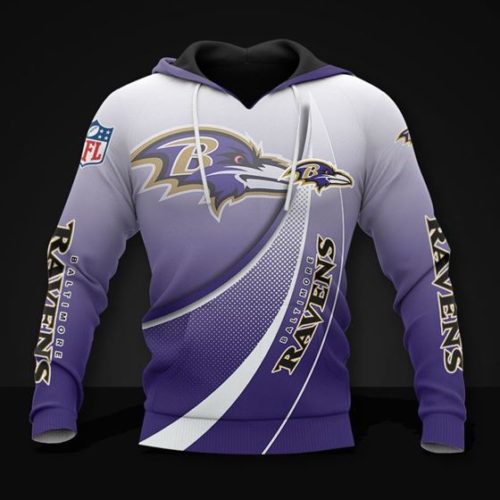 Baltimore Ravens Football 3D Print Hoodie, T Shirt, Bomber ...