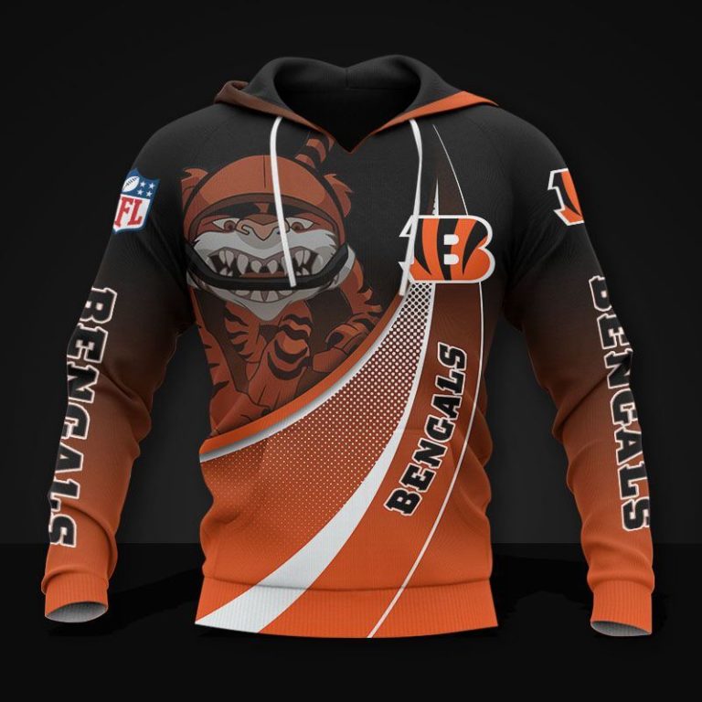 Cincinnati Bengals Rush Zone 3D Print Hoodie, T Shirt, Bomber