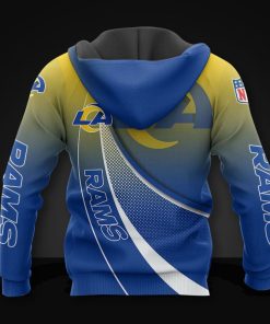 Los Angeles Rams Football 3D Print Hoodie, T Shirt, Bomber