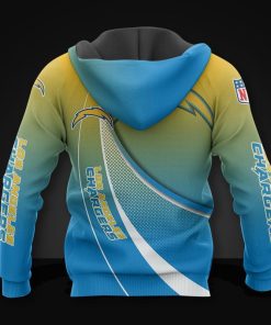 Los Angeles Chargers 3D Print Hoodie, T Shirt, Bomber Los Angeles Chargers 3D Print Hoodie, T Shirt, Bomber